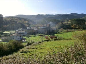 >La silueta de San Vicente de Ugarte