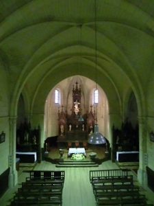 Interior de la iglesia