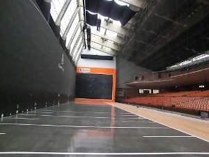 Interior del Frontón Jai Alai de Gernika-Lumo