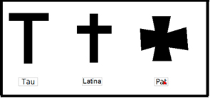Tipo de cruces encontradas en Busturialdea