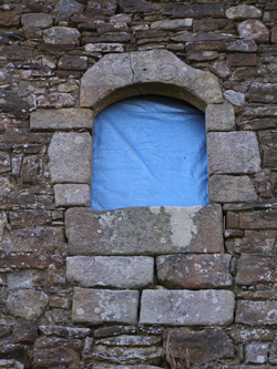 Ventana decorada