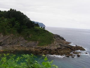 Vista de cabo Ogoño desde la atalaya de Ea.