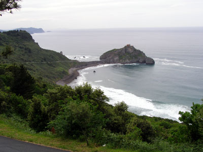 Fotografía general del Biotopo protegido de Gaztelugatxe