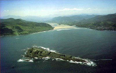 Urdaibai a vista de pájaro